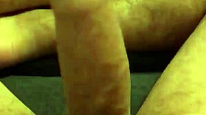 Slow-motion Cock Stroking