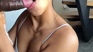 Huge Cock Mouth Feel