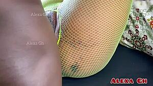 Ebony Creampie Pounding