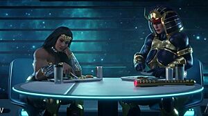 wild futanari action