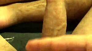 Slow-motion Cock Stroking