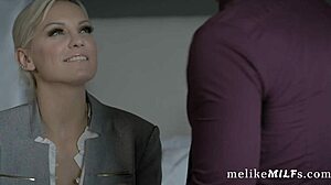 Blonde Boobs Seduction!