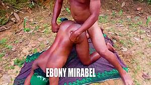 African pornstar roadside fuck