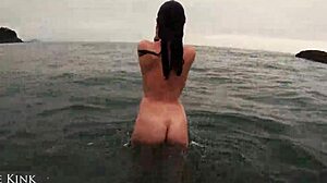 Alice Kink Strips Bikini