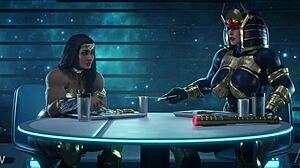 wild futanari action