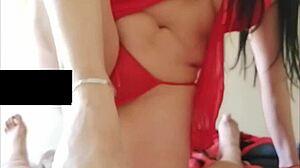 Big Ass Footjob Lick