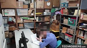 Guard Fucks Ebony Teen