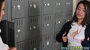 Teen Students Pussy Rub