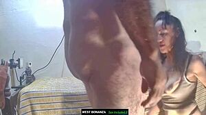 bianca's first cum swallow