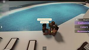 latina pool sucking?