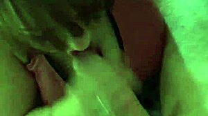 Milking uncut cock tits