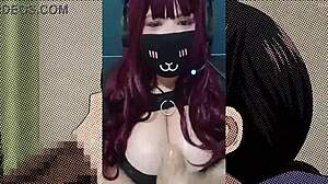 Goth Tits Jerk Instruction