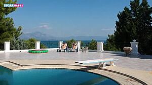 Oiled Lesbian Rubbing