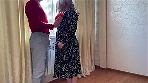 Persuaded Mature Anal Sex