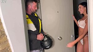 Brunette Squirts Masterfully