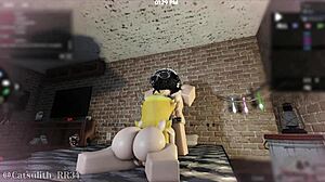 Intense Castle Blowjob