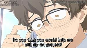 Teen Footjob Classroom Fetish