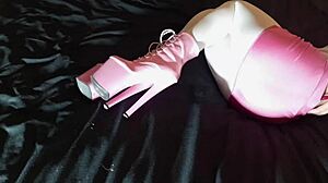 laura xxx heels pantyhose