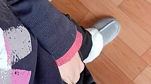 Thrilling Office Masturbation