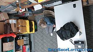 Shoplifter Cummed