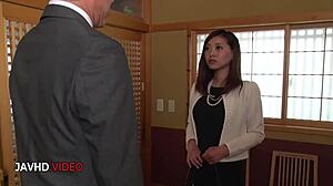 Jav star fucks office 😘