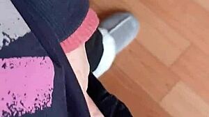 Thrilling Office Masturbation