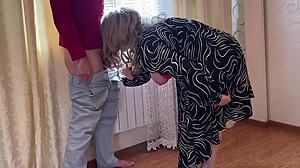 Persuaded Mature Anal Sex