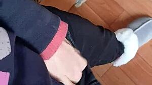 Thrilling Office Masturbation