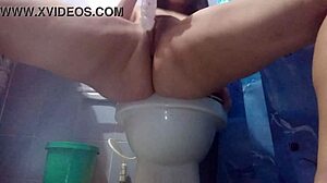 Horny Bathroom Finger!