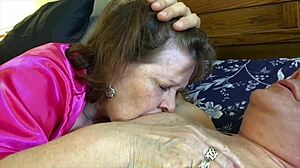 granny peggy oral cock