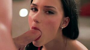 Brunette Milf Blowjob