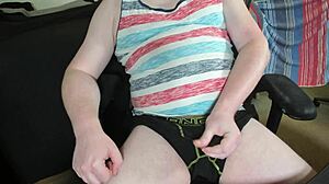 Redhead Cock Masturbation