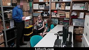 Shoplifter's Public Dicking Punishment