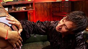 Shaved Pussy Anal Fuck