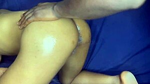 Hardcore Doggystyle Oil Fuck