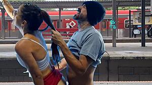 Public Train Sex