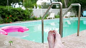 Pool Bash Squirting!