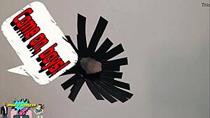 First Gloryhole Creampie