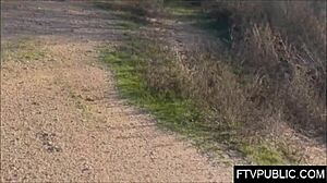 New Girl Public Flashing