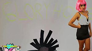 First Gloryhole Creampie