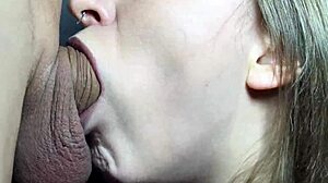 sloppy deepthroat creampie