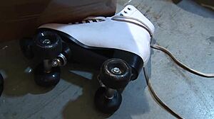 Roller Skates Fishnets Ride