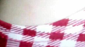 Chubby Housewife Rides Passionately