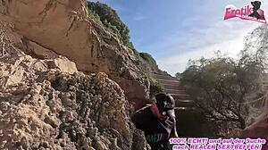 Skinny Milf Outdoor Fuck