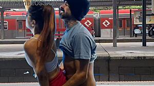 Public Train Sex