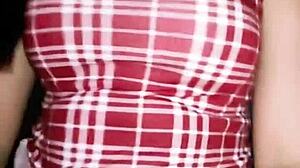 Chubby Housewife Rides Passionately