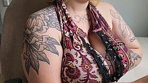 Office Friend's Big Tits