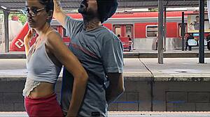 Public Train Sex