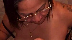 Blowjob Thong Masturbation