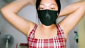 Chubby Housewife Rides Passionately